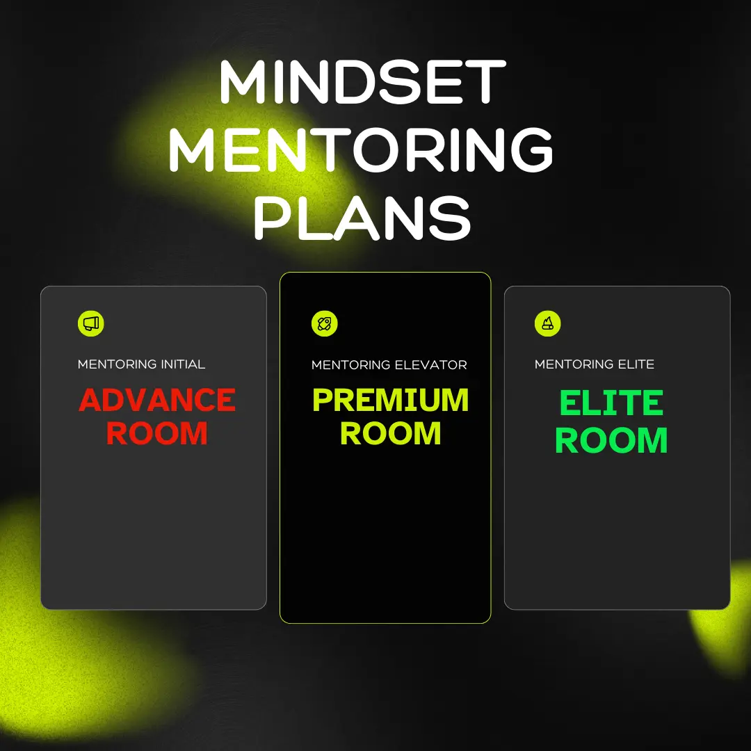 MINDSET MENTORING ELEVATOR - Premium Room 1 Mindset Mentoring Elevator - Premium Room